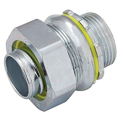 Hubbell-Raco 3404 Liquid Tight Connector, Steel, 1" (Pack of 10) - Image 4