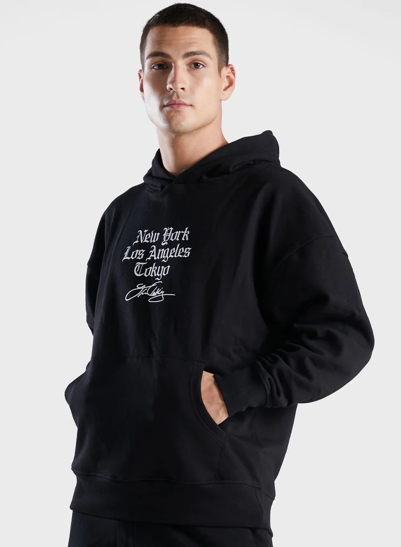 GOOD FOR NOTHING Oversized City Hoodie