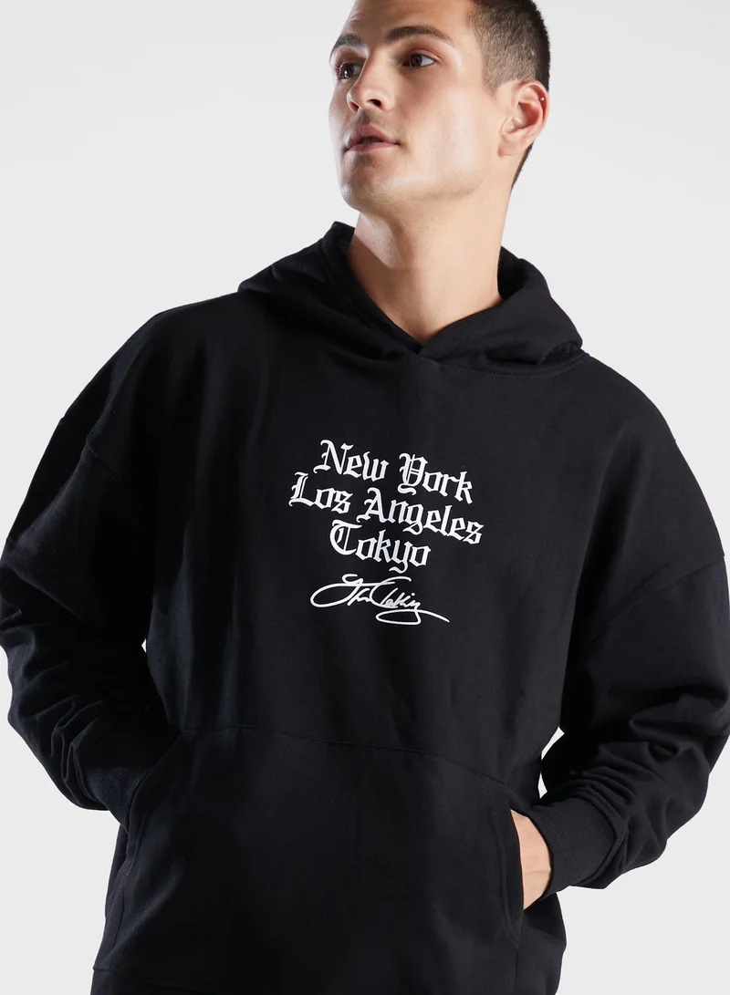 GOOD FOR NOTHING Oversized City Hoodie
