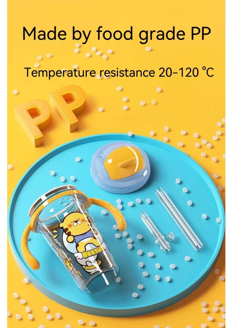 معلما سترو مقبض كأس سيبي ، كأس التدريب - 300ml - البنفسجي باندا - Image 4