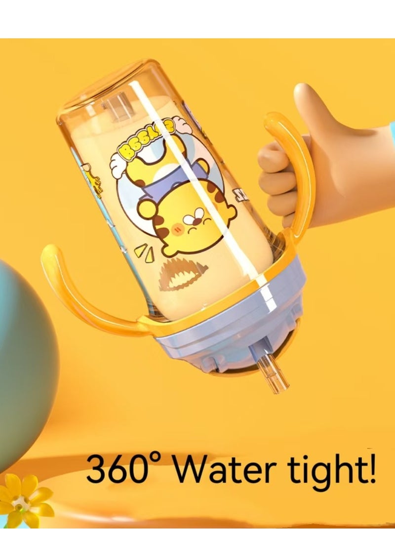 معلما سترو مقبض كأس سيبي ، كأس التدريب - 300ml - البنفسجي باندا - Image 5