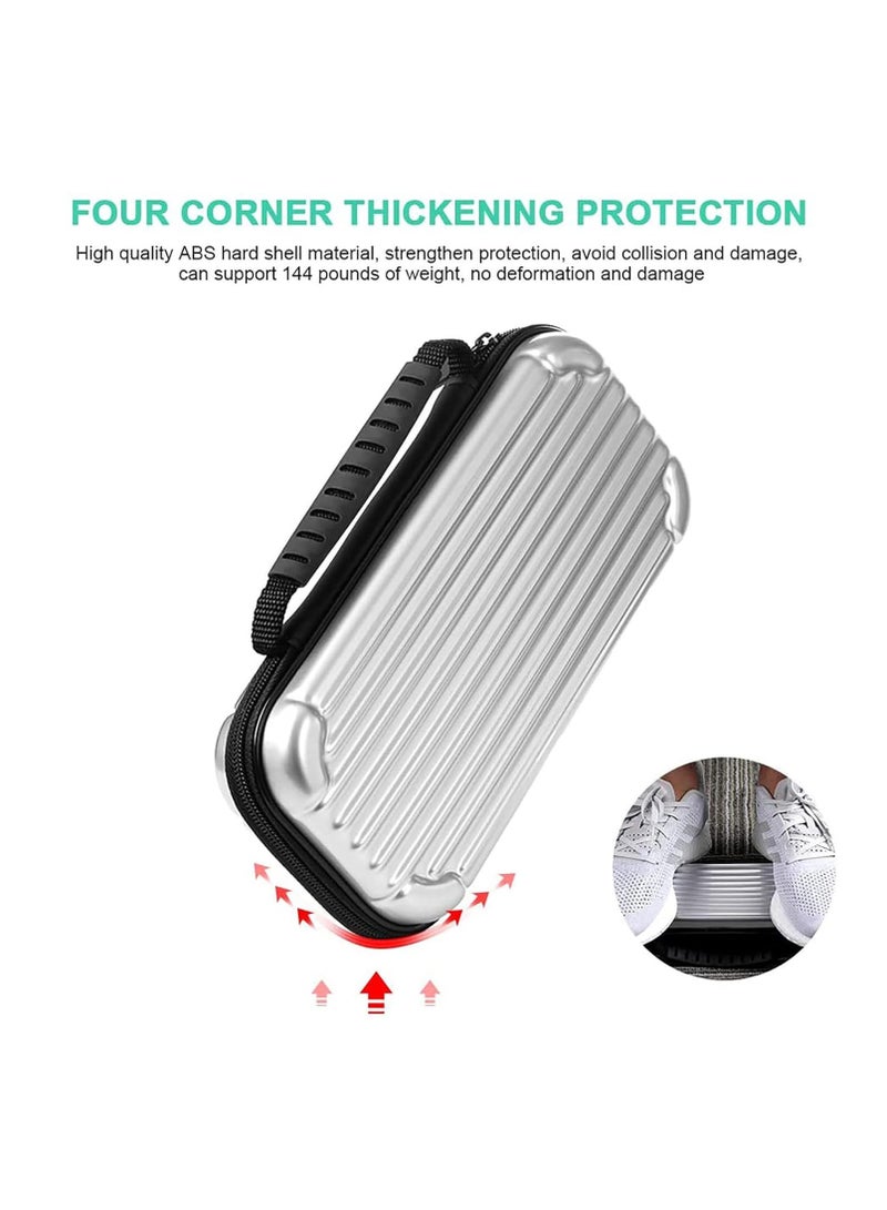 Nintendo Switch OLED / Switch Carrying Case - Shockproof Protective Hardshell Storage Bag for NS Consoles  Accessories, Portable Travel Bag with 10 Game Card Slots - Image 5