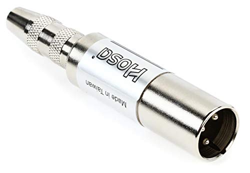 Hosa MIT-129 Impedance Transformer, 1/4 Inch TSF to XLR3M - Image 1