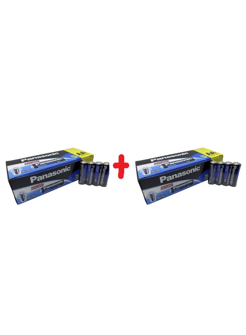 Panasonic General Purpose AA Battery 2 Boxes (Each Box Contain 60 Pieces) - Image 1