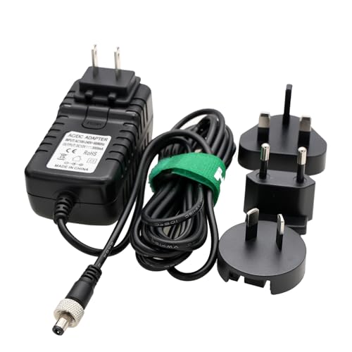 HangTon 12V Locking DC Power Supply for Blackmagic Studio Camera 4K 6K Pro Video Assist 5 7 Monitor Atomos Ninja V Inferno Hollyland Mars 400s SmallHD 702 Video Wireless Transmission - Image 3