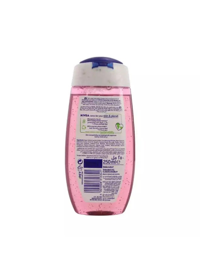 Nivea Waterlily and Oil Shower Gel Naturally Caring and Refreshing Gel- 250ml - Image 2