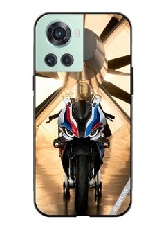 Protective Case Cover For OnePlus Ace Bike Design Multicolour
