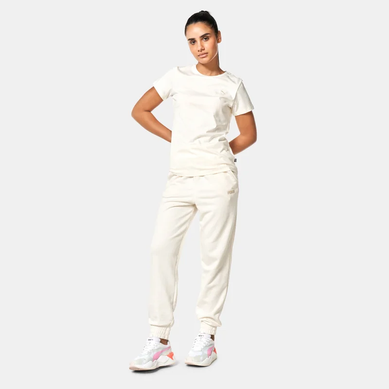 PUMA Women's Essentials+ Embroidery T-Shirt