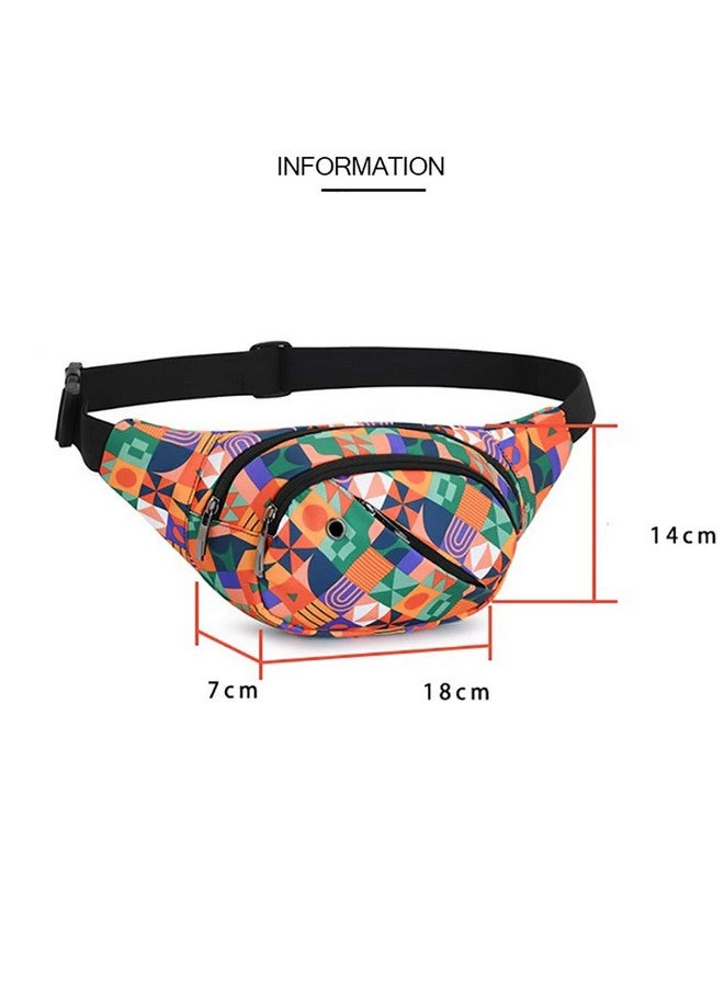 GUSTAVE® Waist Bag for Men Women with Adjustable Strap and Headphone Jack, Large Waterproof Chest Bag Fanny Pack for Hiking Travel Camping Running Sports Outdoors - Image 2