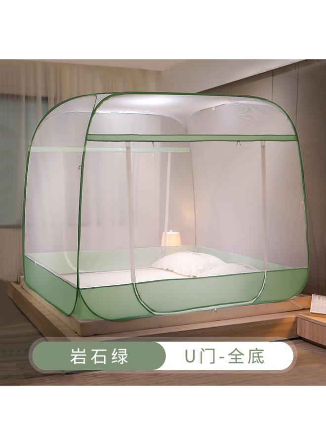 Bluejw 3H2024 New Installation-free Yurt Mosquito Net Can Be Folded Without Bracket Convenient Home Children's Student Dormitory - Image 1