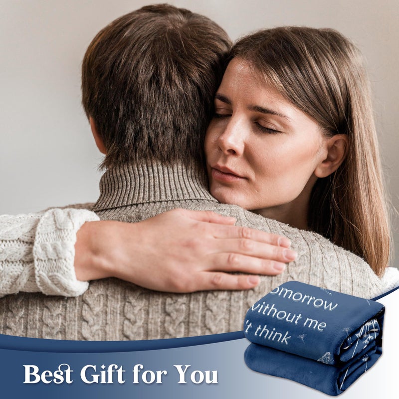 Glydein Sympathy Gifts for Loss of Loved One, Soft Flannel Memorial Blanket, Bereavement Gift Idea, Grief Sorry for Your Loss for Mom Dad Grandma Grandpa Sister - 50â€˜â€™ X 60â€˜â€™ - Image 2