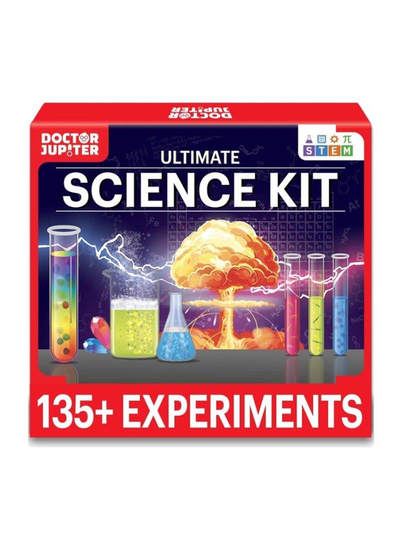 Doctor Jupiter Toy Science Kit for Boys & Girls Ages 7-8-9-10-11-12-13-14 | Birthday Gifts for 7+ Year Old Kids | Learning & Education toys, 135+ Experiments - Image 1