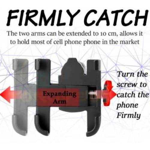 SKYCELL Metal Grip Waterproof Bike/Motorcycle/Scooter Mobile Phone Holder Mount, Ideal for Maps and GPS - Image 5