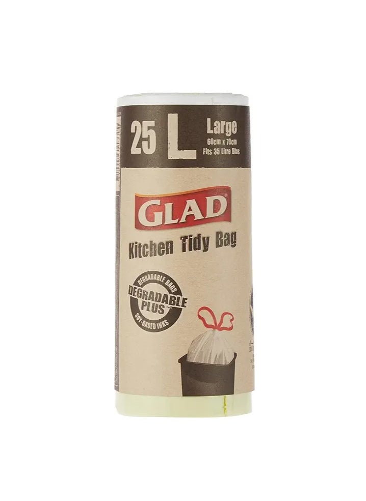 Glad Kitchen Tidy Bags, 25 Bags 