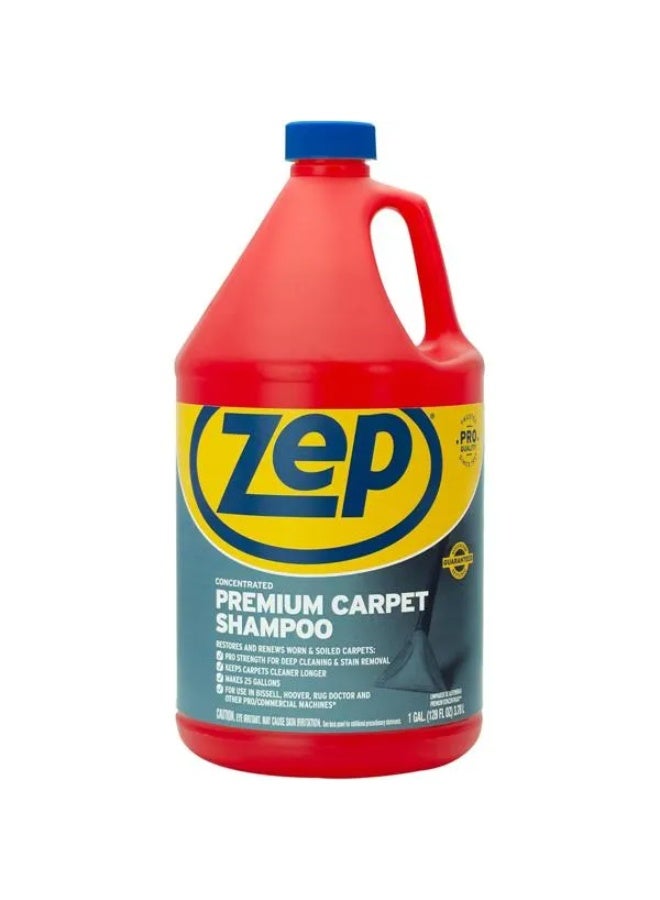 Zep Pro Strength Concentrated Premium Carpet Shampoo 3.78 Liter - Image 1