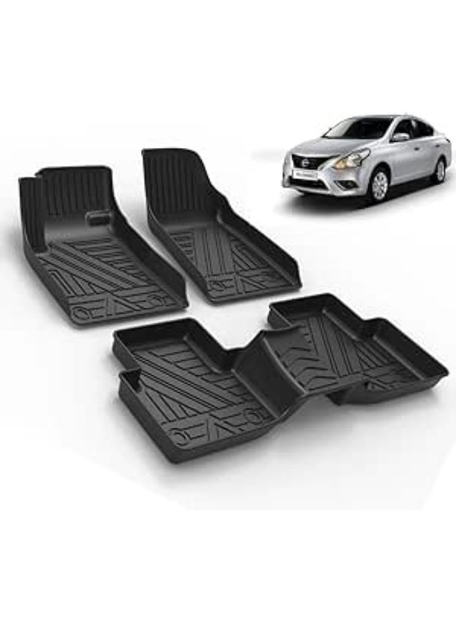 Generic TPE Floor Mats Compatible with Sunny N17 - Image 1