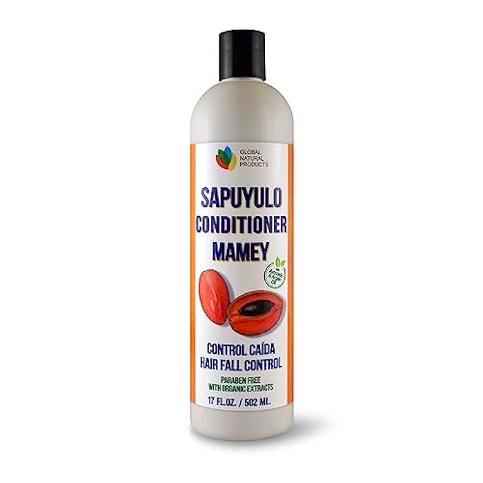 SAPUYULO CONDITIONER 17 OZ. HAIR FALL CONTROL, CONTROL CAIDA, PARABEN FREE, WITH ORGANIC EXTRACTS, REFORZADO CON ACEITE DE AGUACATE Y ARGAN. AYUDA AL CRECIMIENTO DEL CABELLO. - Image 1