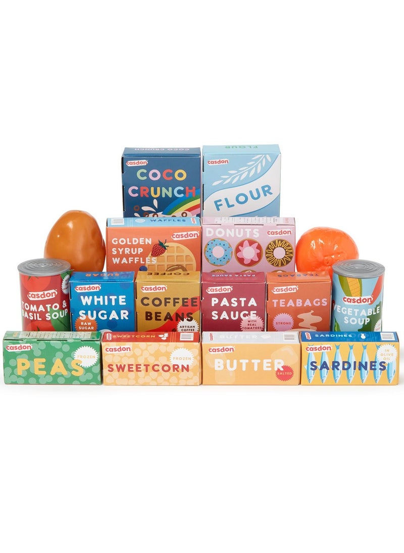 CASDON - Shopping Trolley: Colourful Toy Trolley Equipped For An Exciting Shopping Trip. For Children Aged 3+ - Image 1