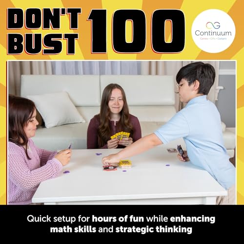 Continuum Games Dont Bust 100 Family Board Game for 36 Players Ages 6 and Up - Image 5