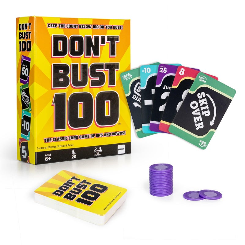 Continuum Games Dont Bust 100 Family Board Game for 36 Players Ages 6 and Up - Image 3