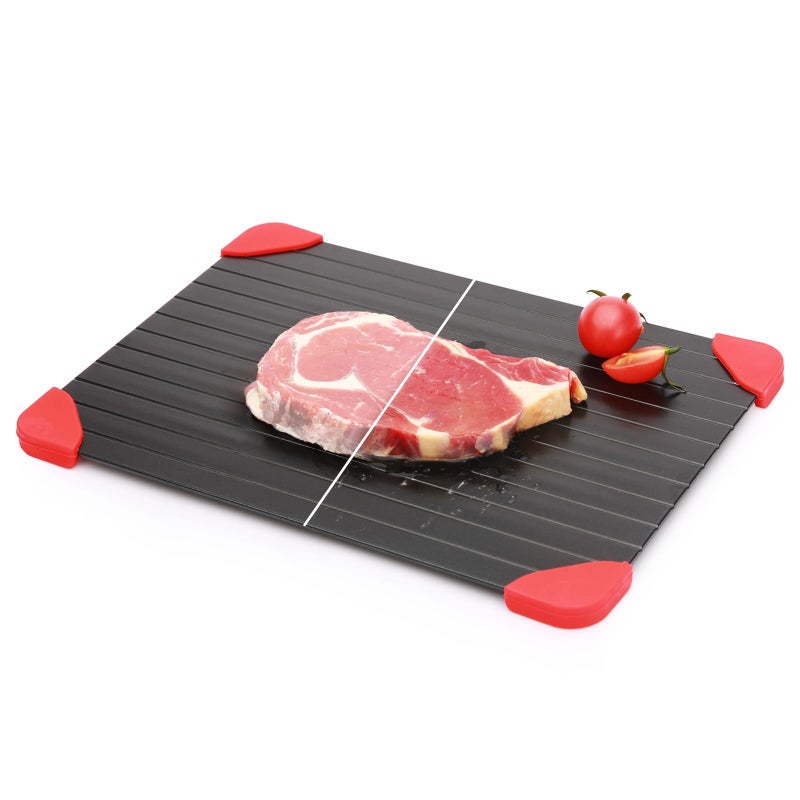Spectabilis Defrosting Tray for Frozen Meat, Miraculous Rapid Natural Heating Defroster Board, Small Size Thawing Plate Kitchen Mat - Image 1