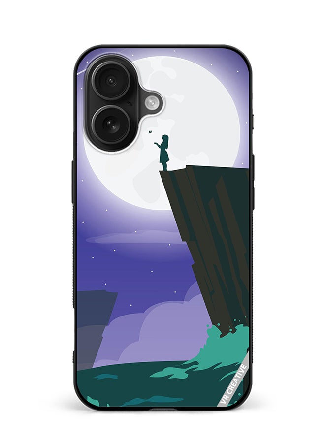 VR CREATIVE Protective Case Cover For Apple iPhone 16 Plus Dramatic Atmosphere Design Multicolour