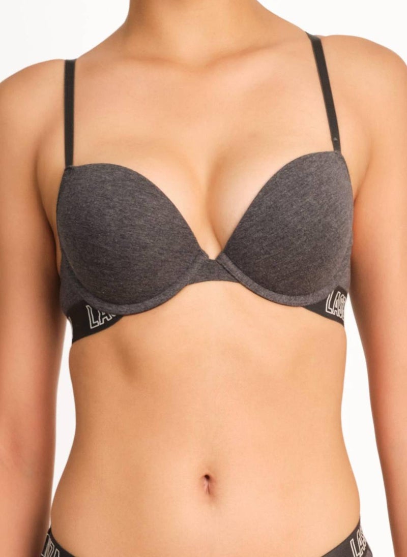 La Senza Trendy Pushup Plunge Bra - Image 1