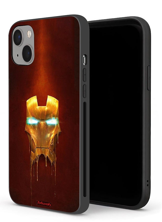 Tolwak Apple iPhone 13 Protective Case Iron Man Marvel Comics - Image 1