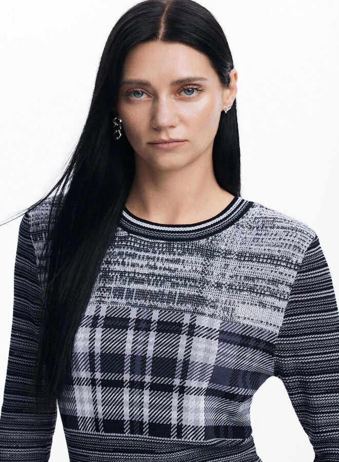 DESIGUAL Heathered T-Shirt