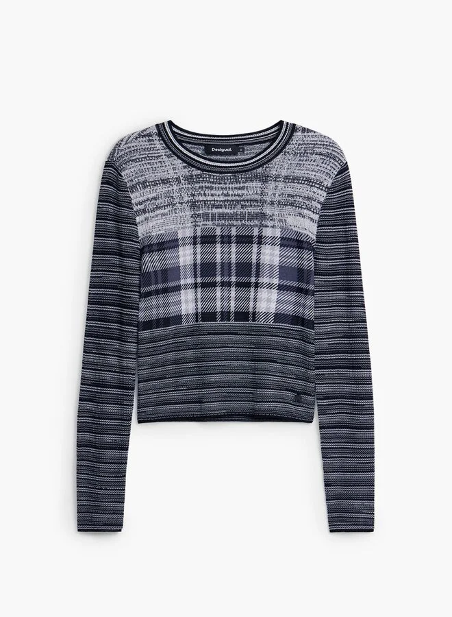 DESIGUAL Heathered T-Shirt