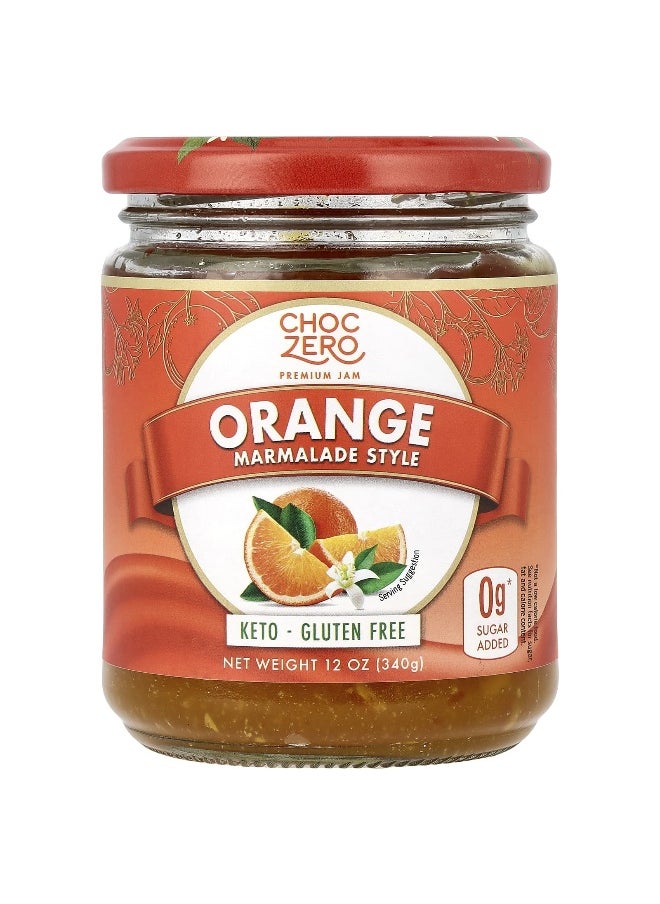 CHOCZERO ChocZero, Orange Marmalade Style, 12 oz (340 g)  - Image 1