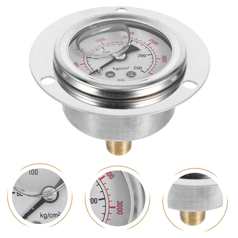 مقياس ضغط السائل ذو الحافة عالي الدقة للاستخدام الصناعي سهل التركيب الموديل - Image 4