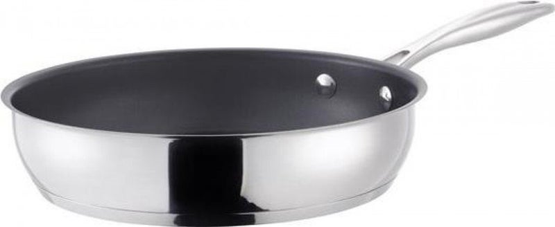 Stellar Profile Stainless Steel Large NonStick Frying Pan 30cm Induction Ready Oven Safe Dishwasher Safe