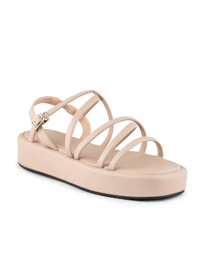 فينتشي صنادل نسائية متعددة الأحزمة ووتد