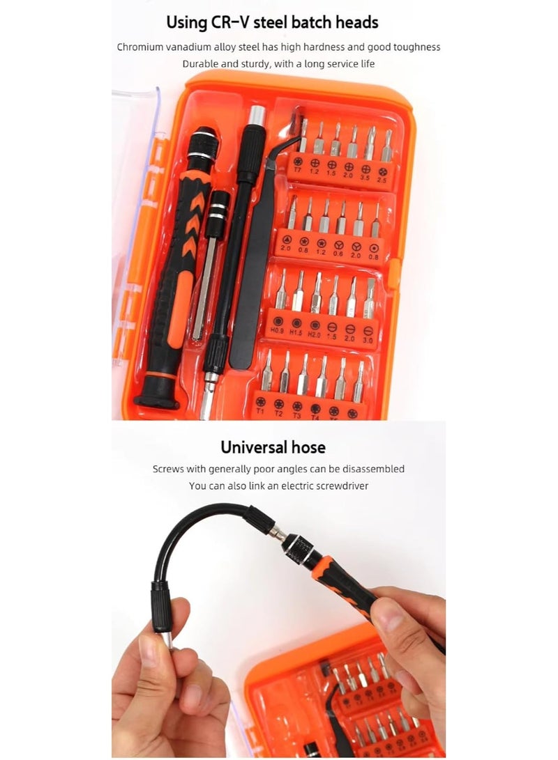 28-Piece Precision Screwdriver Set – Professional Repair Kit for Electronics, Watches & Glasses - Image 5