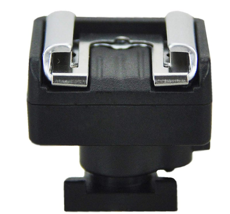 JJC MSA-1 Mini Advanced Hot Shoe to Universal Shoe Adapter for Canon Vixia HF M30HF M300 HF M31 HF M32 HF S10 HF S100 HF S11 HF S20 HF S200 HF S21 HF20 HF200 HF21 HF G20 HF G30 - Image 2