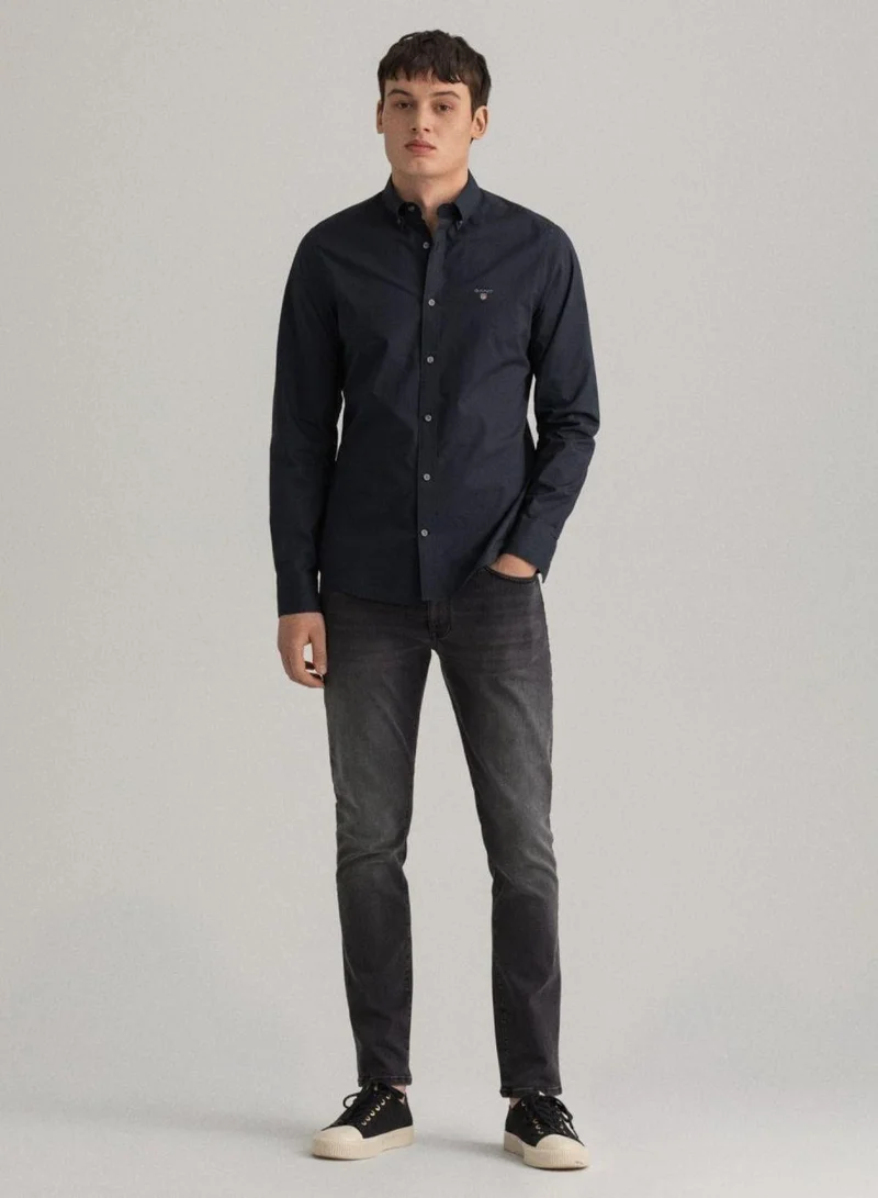 GANT  Gant Slim Fit Broadcloth Shirt for Men | Best Price UAE