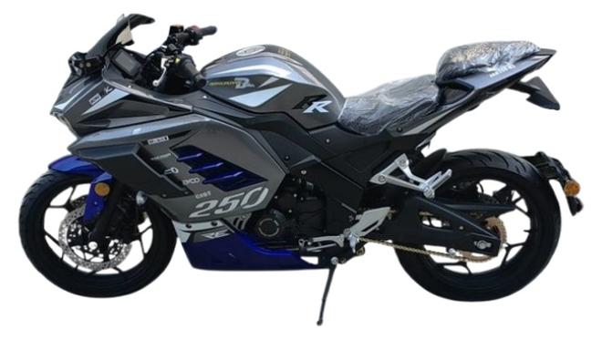 ABO JABAA Motorcycle ABOJABAA - Grey & White 2025 - Image 1