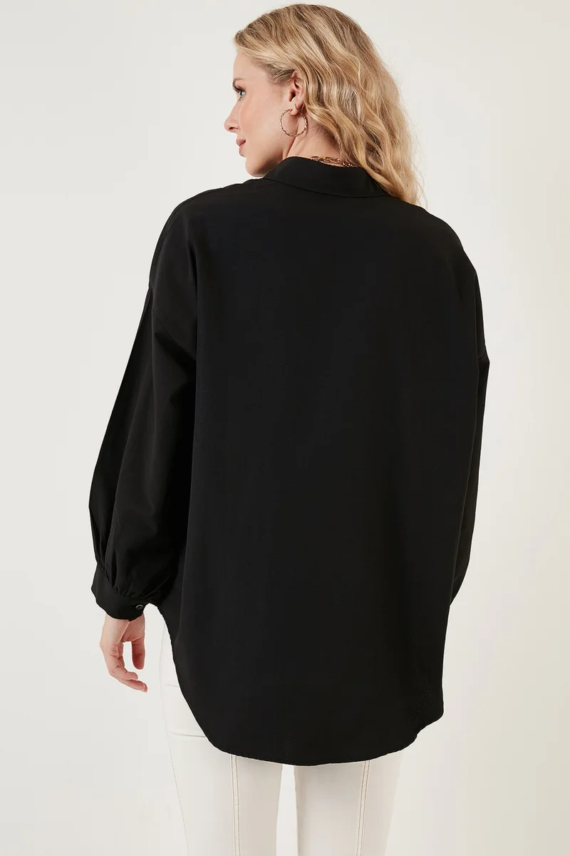 Lela Cotton Comfortable Cut Poplin Shirt Women's Shirt 6234788