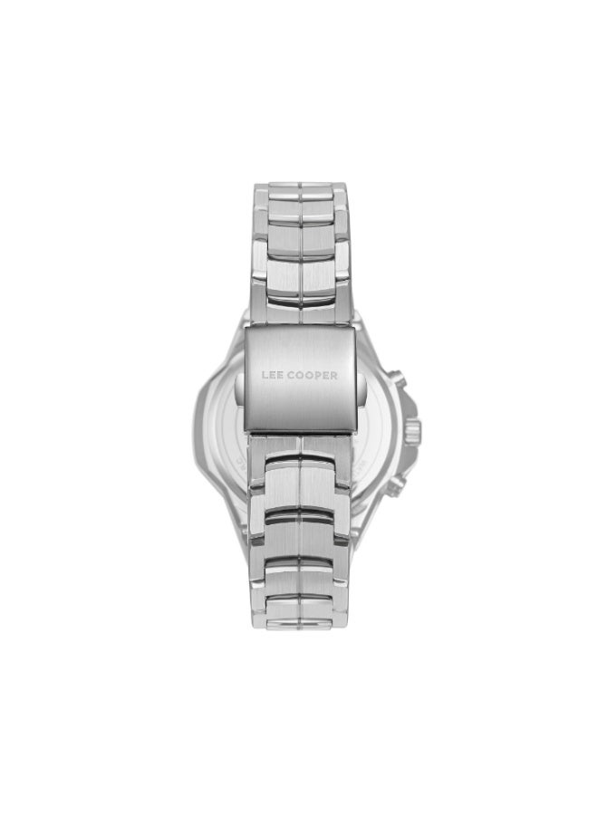 لي كوبر ساعة رجالية معدنية متعددة الوظائف ٤٣ مم - Image 4