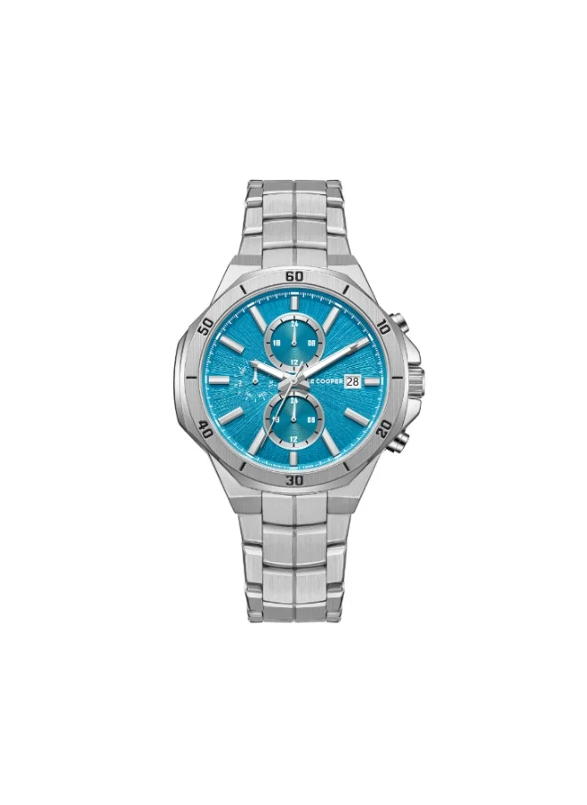 لي كوبر Men's Metal Multi Function Watch LC08087.300 - 43 mm