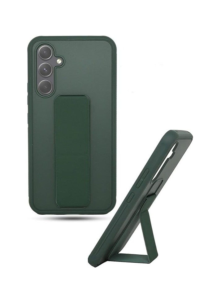 TWEGGON Samsung A56 Case, Protection Back Case with Stand for Samsung Galaxy A56 Green  - Image 1