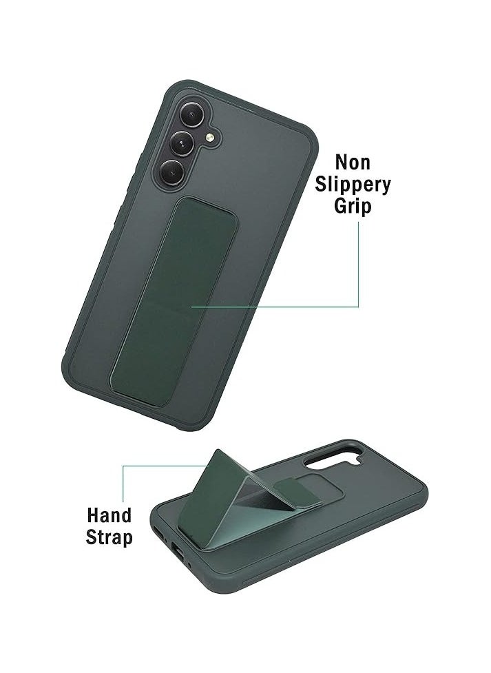 TWEGGON Samsung A56 Case, Protection Back Case with Stand for Samsung Galaxy A56 Green  - Image 3