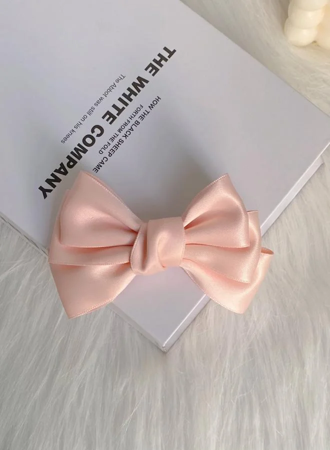تايك تو Light Pink Bow Hair Clip
