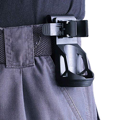 Nextorch V5 Tactical Flashlight Holster with Lever Side Lock System Only for 1"-1.25" Diameter Flashlight （Holster Head Diameter 0.78"-1.18" Bottom Diameter 1.18") - Image 3
