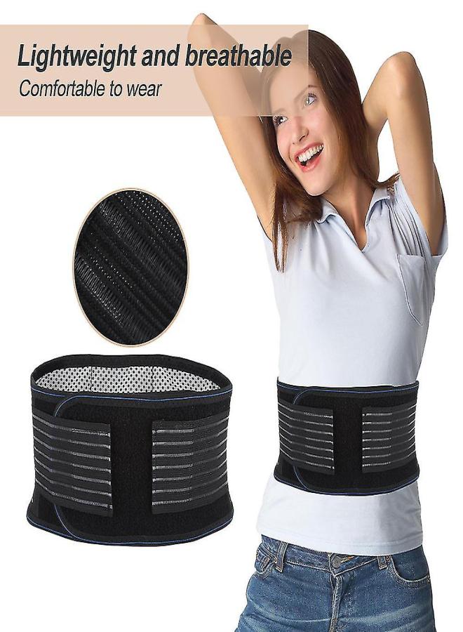Heating Pad For Back Pain Massage - Heated Waist Belt Wrap - Belly And Back Pain Relie(Size: XL) - Image 3