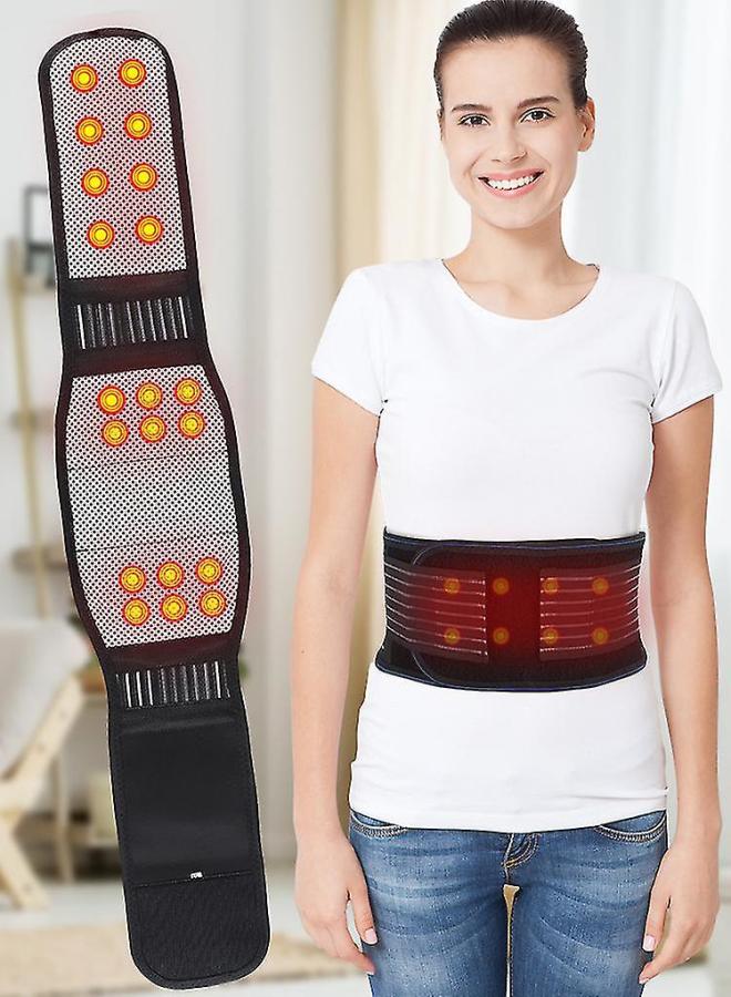 Heating Pad For Back Pain Massage - Heated Waist Belt Wrap - Belly And Back Pain Relie(Size: XL) - Image 4