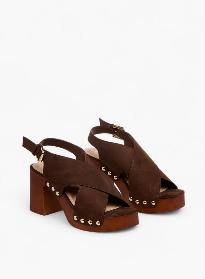 سيليست صنادل بكعب منصة نسائية