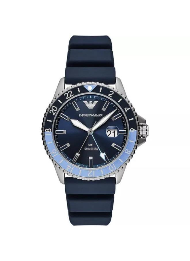 armani Emporio Armani Men's Watch AR11592 Blue Strap, Blue, Strap  - Image 1