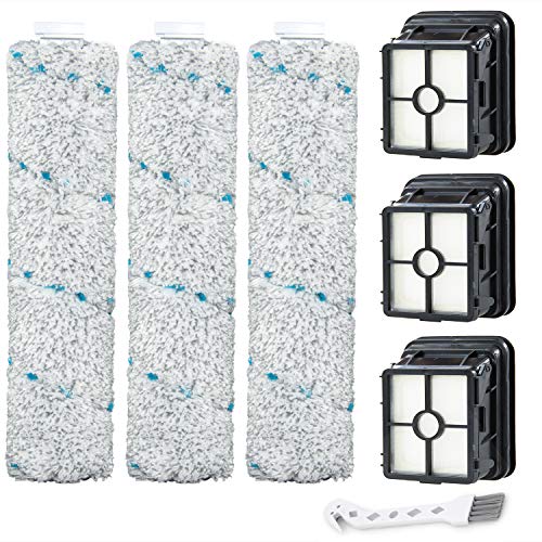 LBLVBNEWD Multi-Surface Pet Brush Rolls 2787 & Vacuum Filters 1866 Replacement Parts,Compatible with Bissell CrossWave Max 2554A,2590,2593,2596,for HydroSteam 35151, 3515, 35152, 3513, 3518 Vacuums - Image 1